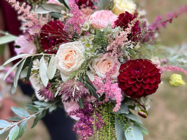 Bouquet Dahlia Rossa